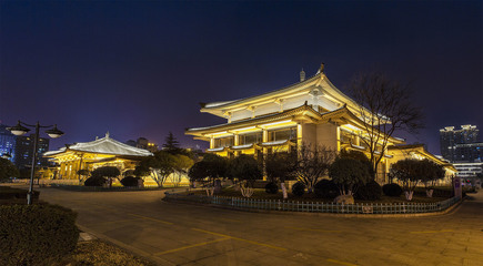 西安陕西历史博物馆夜景照明工程——2019神灯奖申报工程